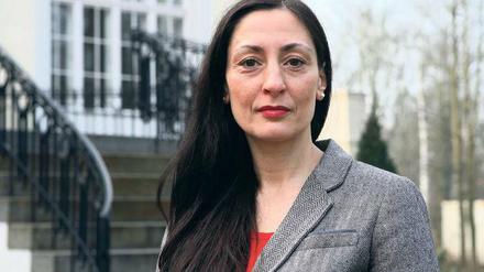 Frauen fördern. Meriç Temuçin gründete eine Weiterbildungsakademie.