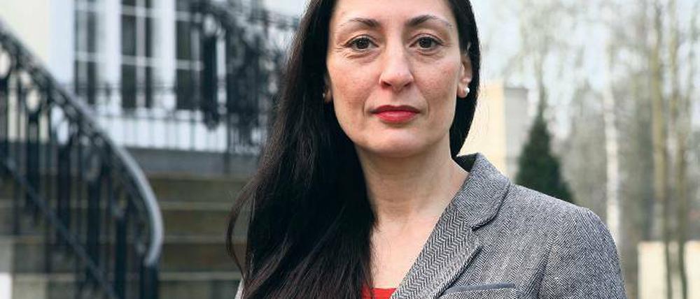 Frauen fördern. Meriç Temuçin gründete eine Weiterbildungsakademie.