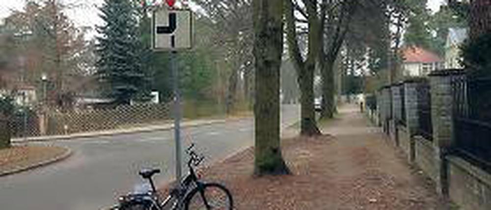 Kein Platz? Dieses Fahrrad soll den Verkehr behindert haben.