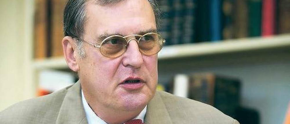 Fühlt sich beleidigt. Juraprofessor Detlev W. Belling.