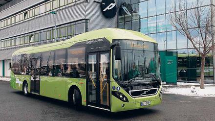 Im Test. Der Volvo 7900. Im Einsatz ist jetzt ein verbessertes Modell.