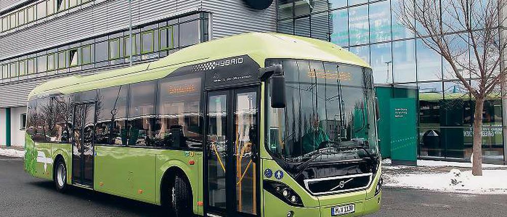 Im Test. Der Volvo 7900. Im Einsatz ist jetzt ein verbessertes Modell.