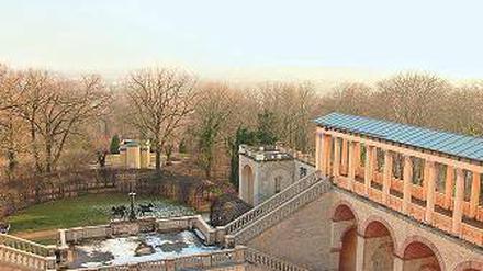 Aussicht vom Belvedere;
