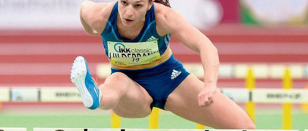 Kurz und gut. Nadine Hildebrand ist nur 1,58 Meter groß, dennoch sprintet sie auf Weltklasseniveau.