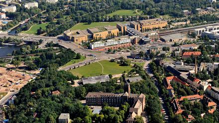 Hier müssten dringend neue Schulen entstehen: Das Neubaugebiet Bornstedter Feld.