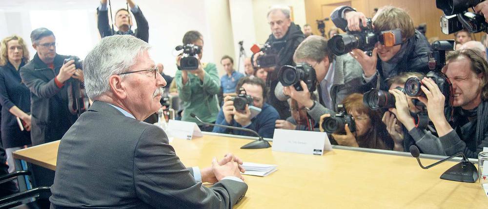 „Der neue Tugendterror“. Thilo Sarrazin stellte in Berlin sein neues Buch vor.