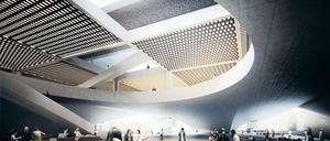 Teuer. Die neue Landesbibliothek ist viel zu billig kalkuliert.