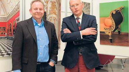 Verleger und Fotograf. Achim Bednorz und Herbert Ullmann (v.l.).