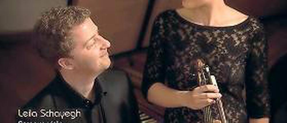 Zwei für C.P.E. Bach. Leila Schayegh und Jörg Halubek.