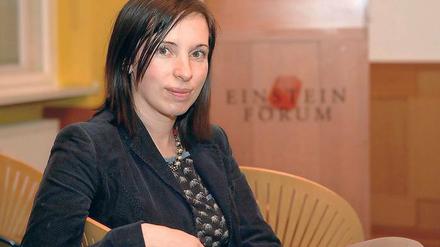 Angekommen. Polina Aronson will in Deutschland bleiben.