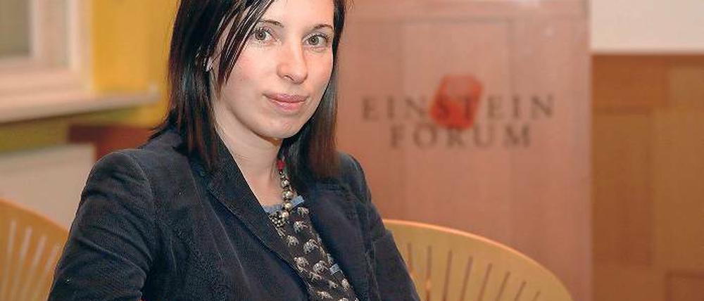 Angekommen. Polina Aronson will in Deutschland bleiben.