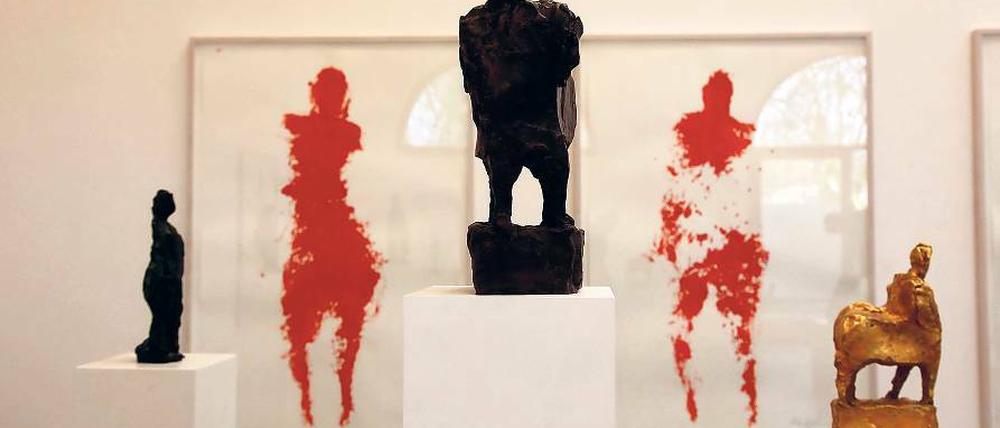 Stolze Kämpferinnen: Karol Broniatowskis Bronze-Plastiken gewinnen ihre Wucht durch ihre massigen Schenkel – noch mehr über sie erfährt der Betrachter jedoch, wenn er die Haltung ihrer Köpfe studiert.