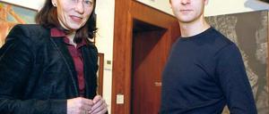 Auf der Suche. Museusmdirektorin Götzmann und Forscher Deinert.