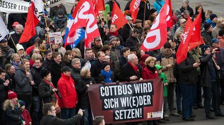 Haben sich wi(e)der(ge)setzt: die Cottbuser.
