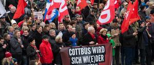 Haben sich wi(e)der(ge)setzt: die Cottbuser.