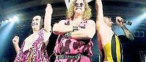 Kerle zum Knuddeln. Die Herren Musiker von Knorkator.