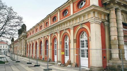 Vorsicht Baustelle. Vor allem der Brandschutz muss erneuert werden.