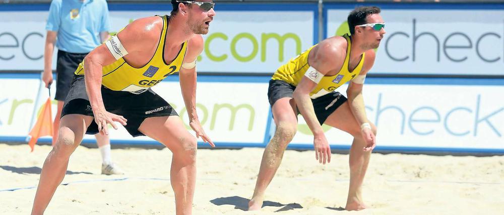 Heiß auf Gold. Kay Matysik (l.) und Jonathan Erdmann.