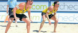 Heiß auf Gold. Kay Matysik (l.) und Jonathan Erdmann.