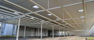 Hier ist nichts passiert: Die insolvente Firma Bio Science in Luckenwalde soll Fördergelder erschlichen haben.