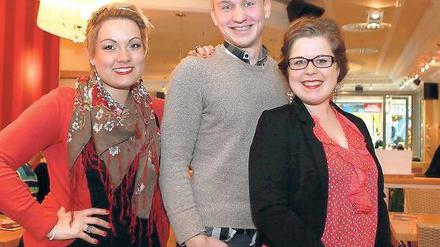 Für alle Fälle. Maria Schulz, Lars Neumann und Sandra Laschewski (v. l.)