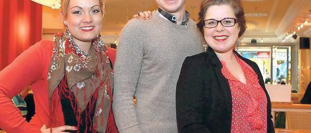 Für alle Fälle. Maria Schulz, Lars Neumann und Sandra Laschewski (v. l.)