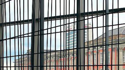 Auf den Bildausschnitt kommt es an. Dann fühlt sich der Betrachter beim Anblick tatsächlich wie ein Huhn in der Käfighaltung.
