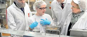 Aha. Woidke mit Blasig in Beelitz.