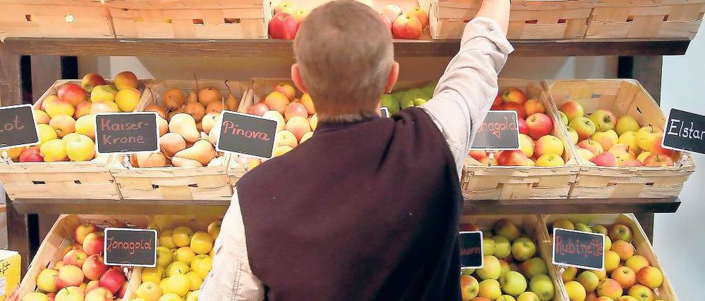 Werderaner Äpfel, Beelitzer Spargel, Töplitzer Käse, Stückener Fleisch. Vebraucher greifen immer häufiger zu regionalen Produkten, sagen Landwirte aus dem Umland.