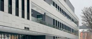 Fertig. Das neue Uni-Gebäude in Golm wurde am Montag eingeweiht.