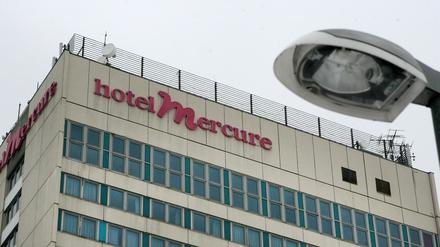 Umstrittenes Hotel: das Potsdamer Mercure.