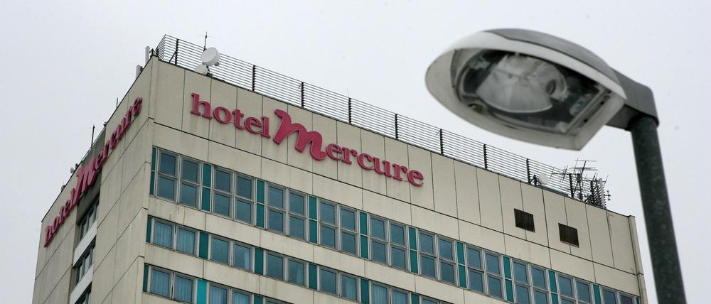 Umstrittenes Hotel: das Potsdamer Mercure.