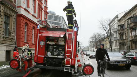 Die Feuerwehr hatte einiges zu tun.