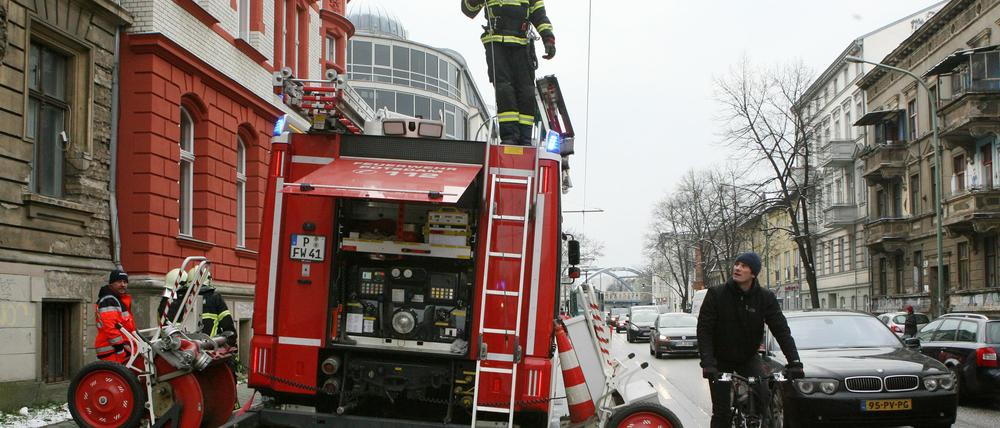 Die Feuerwehr hatte einiges zu tun.