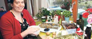 Heilpflanzen im Winter. Susanne Hackel bietet Kräuterkurse an.