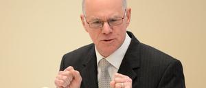 Bundestagspräsident Norbert Lammert im Brandenburger Landtag.