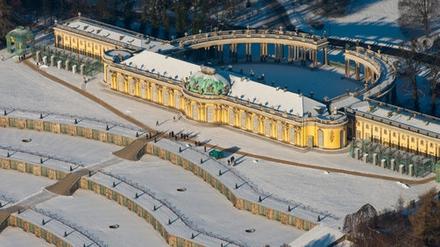 Verwaister Park Sanssouci: Die Stiftung Preußischer Schlösser und Gärten verzeichnet weniger Besucher als im Rekordjahr 2012.