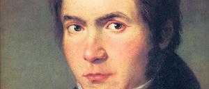 Der Meister in jungen Jahren. Ludwig van Beethoven 1804 gemalt von Willibrord Joseph Mähler.