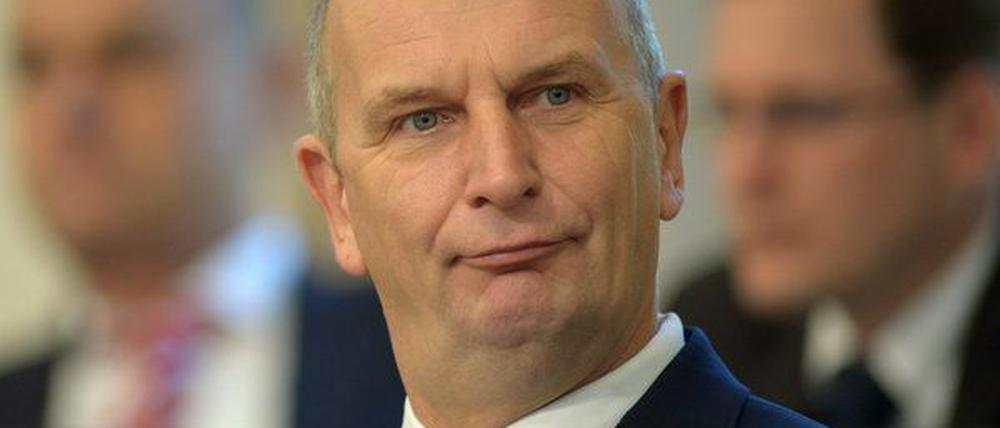 Geredet hat er - nur nichts erklärt, meint Peter Tiede.