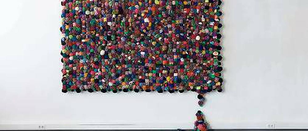 Gut Hinsehen. Im bunten Flausch verbirgt sich der „Terror“.