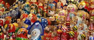 So bunt stellt man sich oft Russland vor. In Berlin leben etwa 300.000 Russen, die am 7. Januar Weihnachten feiern.