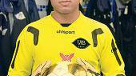 Fester Halt. Keeper Faqiryar sicherte Afghanistan die Südostasien-Meisterschaft.