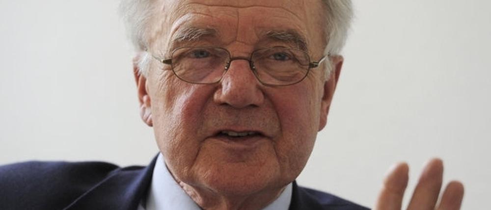 Brandenburgs früherer Ministerpräsident Manfred Stolpe.