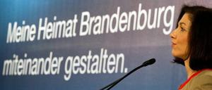Besteht auf der Entlastungsstraße: Katherina Reiche, jetzt Staatssekretärin im Bundesverkehrsministerium.