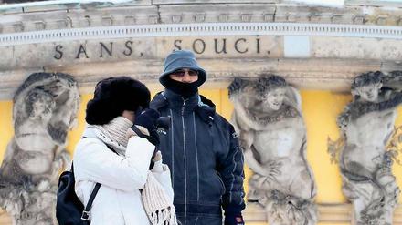 Eisiges Potsdam – bisher nicht. Dieses Jahr ist der Winter noch sehr mild.