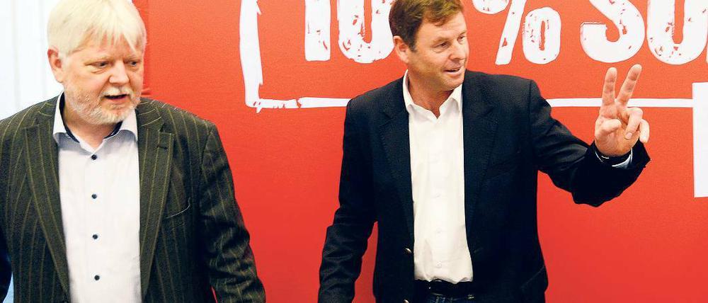 Kalender und Uhr laufen: Gut neun Monate vor der Landtagswahl sind zwei Plätze am rot-roten Kabinettstisch in Brandenburg neu besetzt worden. Der des Finanzministers gehört jetzt Christian Görke.