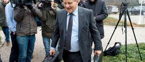 Er ist hier der Chef: BER-Manager Hartmut Mehdorn.