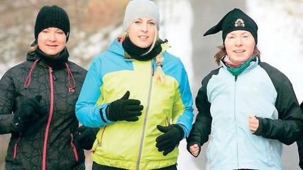 Zwei Jungs zu erziehen, ist wie ein täglicher Marathon. Um dafür fit zu sein und um sich unabhängig zu machen, läuft Manuela Dünow.