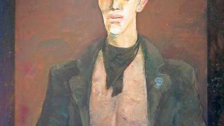 Ein Punk ist ein Punk ist ein Punk. Zumindest heute. 1985 in Potsdam war das für Karl Raetsch keine Kleinigkeit, „Tom“ derart großformatig zu porträtieren.