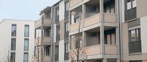 Zur Miete. Neuer Plattenbau kann auch modern aussehen.